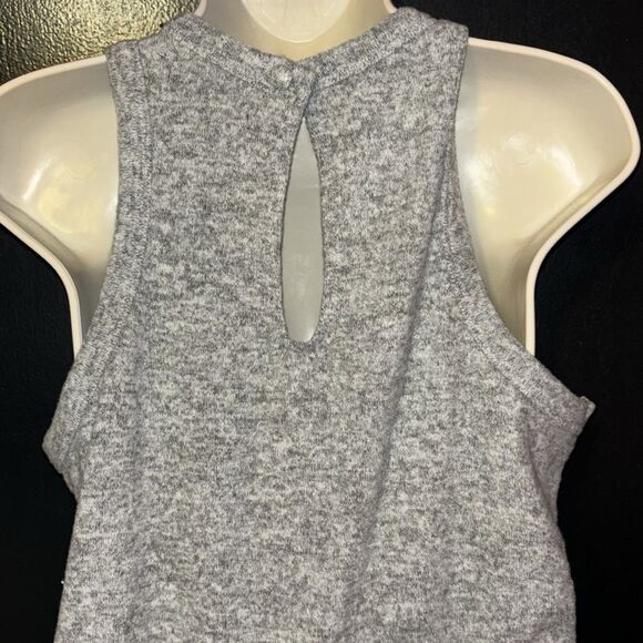 NWT from Lulu’s  Lounge in Love heather grey sleeveless lounge romper. Sz small. - Picture 6 of 14